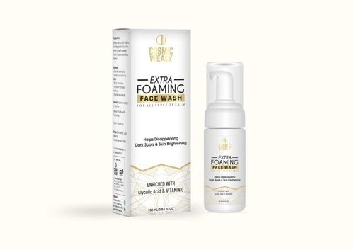 Extra Foaming Face Wash(Enriched With Glycolic Acid And Vitamin C)