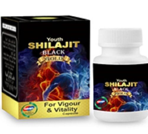 Herbal Body Care Youth Shilajit Black Gold Capsules For Vigor And Vitality