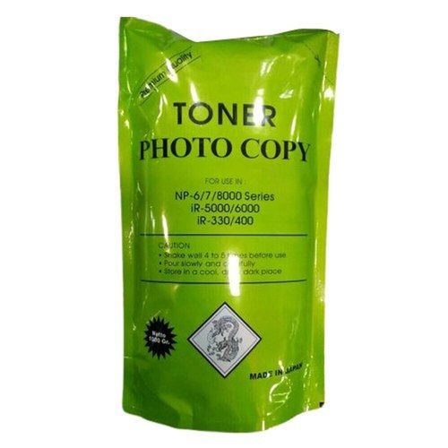 IR 330/400/5000/6000 Photocopier Black Toner Ink Powder - 1 Kg Pouch Pack