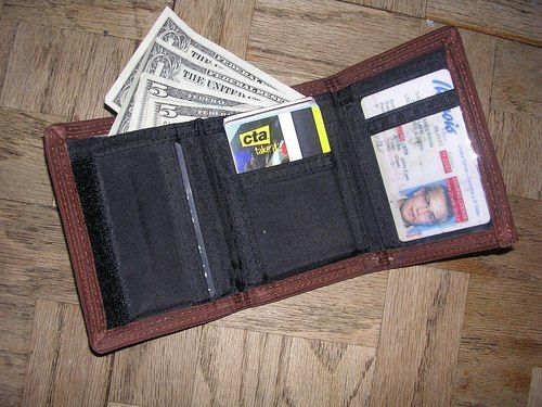 Mens Brown Leather Multi Compartment Wallet(extra Coin And Card Compartment)