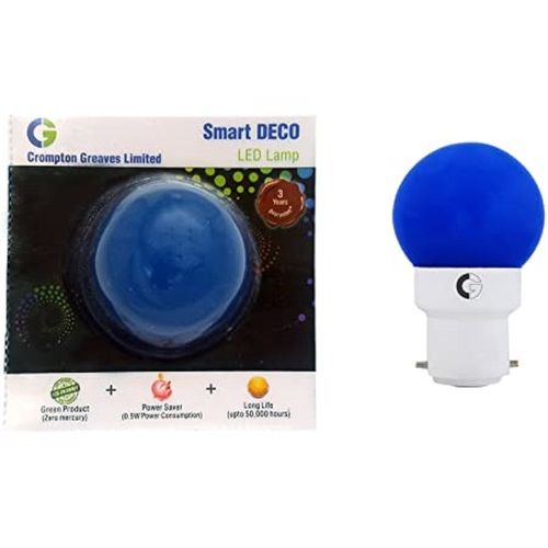 Modern Style Fully Electric 0.5 Watt Deco Led Lamp In Blue Colour Light Source: Energy Saving