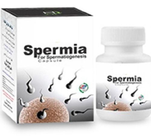 Natural Herbal Body Care Spermia Capsules For Azoospermia And Nil Sperm