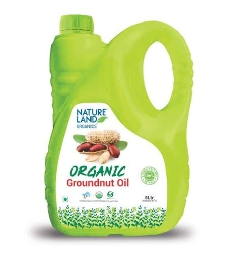 Common Nutty Fragrance And Sweet Taste With High Energy Organics Groundnut Peanut Oil 5 Ltr