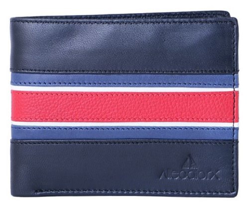 Very Spacious, Multi Colored Plain Mens Designer Foldable Type Leather Wallet