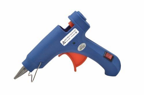 Blue Handheld 20 Watt Electric 7 MM Diameter Hole Hot Melt Glue Gun
