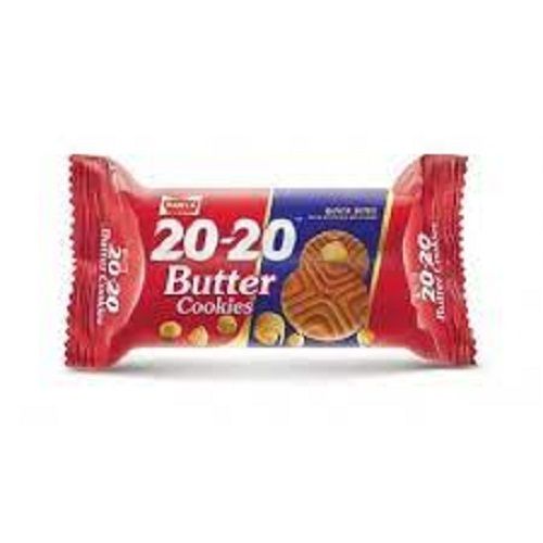 Delicious And Crispy Parle 20-20 Cashew Butter Cookie
