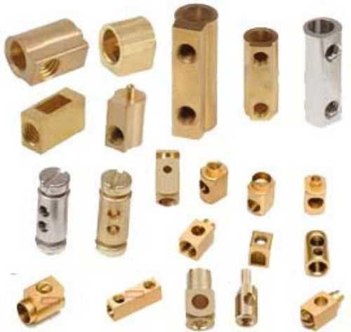 Golden Precisely Design Electric Plug Pin Parts For Power Plug Electrical Socket