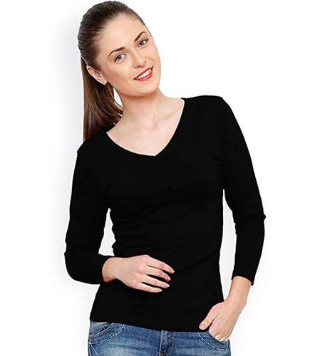 https://tiimg.tistatic.com/fp/1/007/464/100-cotton-stylish-comfortable-trendy-women-full-sleeve-v-neck-black-t-shirt-199.jpg