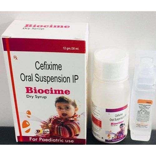 Biocime Cefixime Antibiotic Oral Suspension Dry Syrup For Infants Use