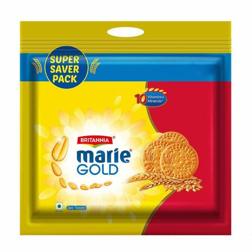 Britannia Marie Gold Tasty Crunchy Crispy Biscuits With Zero Cholesterol