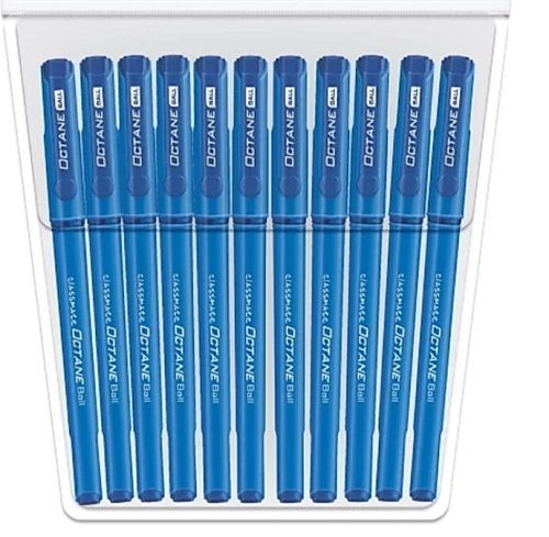 Classmate Octane Blue Gel Pens For Smooth Writing, (Pack Of 11)