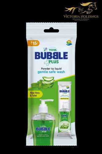 Clean And Fragrant Soft Bubble Plus Power To Liquid Gentle Safe Wash Aloe Vera 