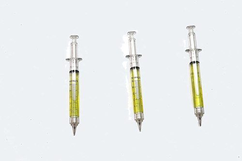 Disposable Yellow Color Syringe For Medical Purpose 