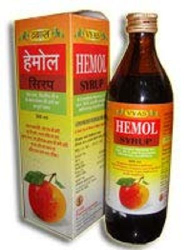 Hemol Syrup Improve Blood Ayurvedic Herbal Supplement With Natural Ingredients 