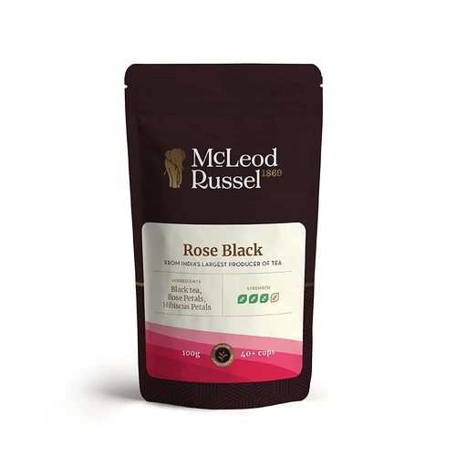 Natural Glow Floral Freshness Mcleod Russel Rose Long Leaf Black Tea Caffeine (%): 30 And 50 Mg Grams (G)