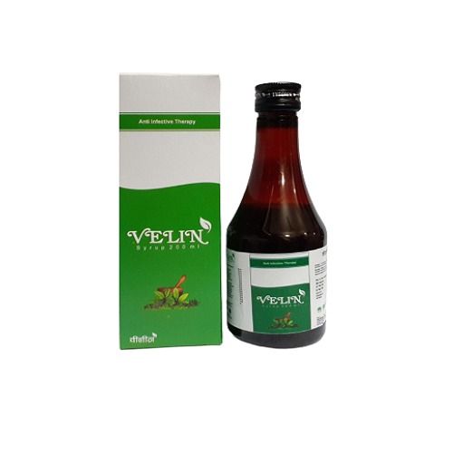 Velin Herbal Antibiotic Oral Syrup Used To Cure From Bacterial Infections Grade: Medical