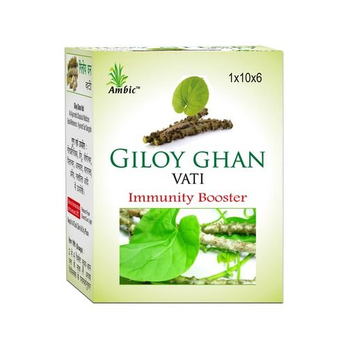 100% Ayurvedic Giloy Anti-Inflamattory Immunity Booster Tablet For All Age Group Cool & Dry Place