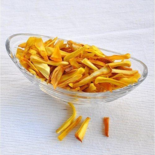 100% Natural, Crispy And Crunchy Delicious Jackfruit Chips In Yellow Colour