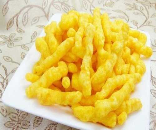 100% Vegetarian Tasty And Crispy Fried Yellow Spice Kurkure, Protein 3.4 G Packaging Size: As Per Customer