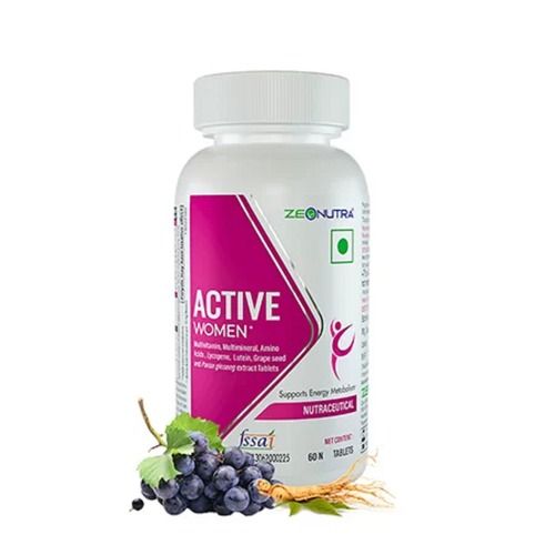 Active Women Multivitamin, Multimineral, Amino Acid And Panax Ginseng Tablets Efficacy: Promote Nutrition