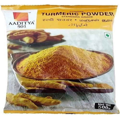 Aditya 501 Turmeric Powder With Food Grade Standard With Blended Processing