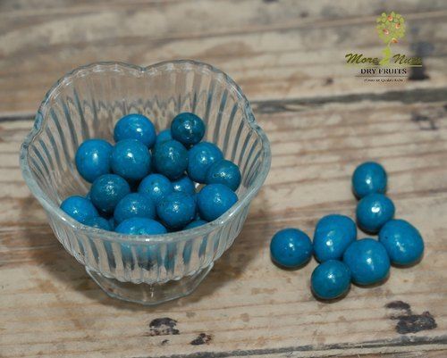 Blueberry Chocolate Candies With Dark Chocolate Round In Shape