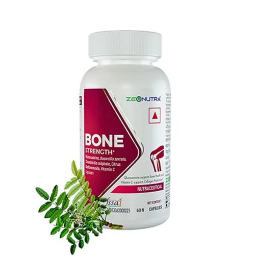 Bone Strength Capsules With Glucosamine, Vitamin C And Boswellia Extract