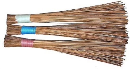 Eco Friendly Coconut Fiber Broom Stick For Wet Floor Garden Outdoor Cleaning