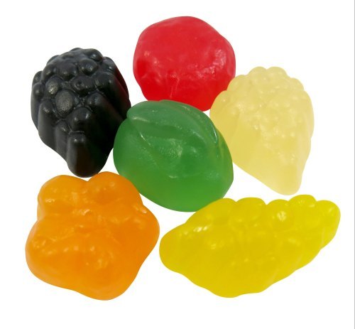 Jelly Mint Orange And Strawberry Fruit Salad Candy - 200g Solid Pieces, Sweet Fruit Jelly Candy Blend, 10g Fat