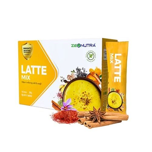 Latte Mix Ayurvedic Immunity Boosting Drink With Curcumin, Haridra, Dalchini