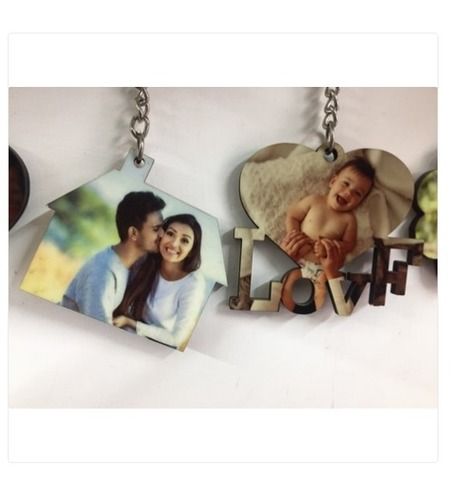 Multicolor Light Weight And Cost Effective Customized Corporate Printed Key Ring For Gifting