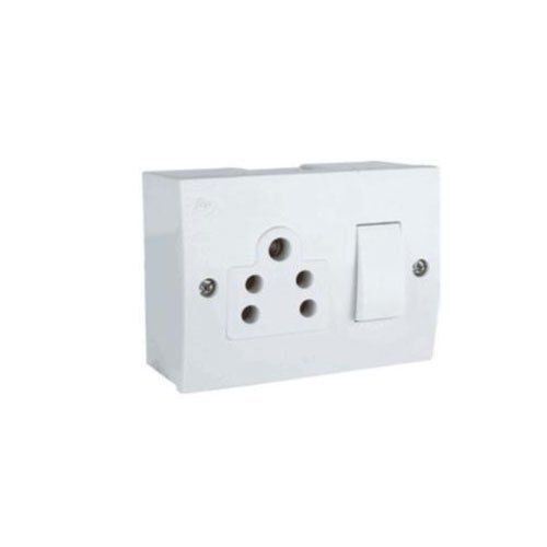 Powder Coated Plastic White Color Electrical Switch Box - Warranty: 1 Year