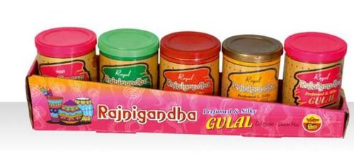 Rajnigandha Gulal Tray 100gm (Pack Of 5pc)