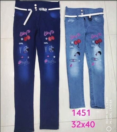 Denim Ladies Printed Jeans, Feature : Comfortable, Size : Xl at Best Price  in Delhi