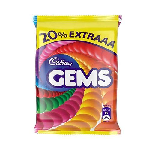 Tasty Cadbury Gems To Used In Decorate Puddings, Biscuits, Cakes, Family Chocolates And Cookies