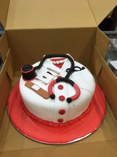 Truffle cake for a doctor 🎂 #trufflecake #chocolatecake #birthdaycakes  #birthdaycake #cakefordoctors #doctorcake #fondantaccents… | Instagram