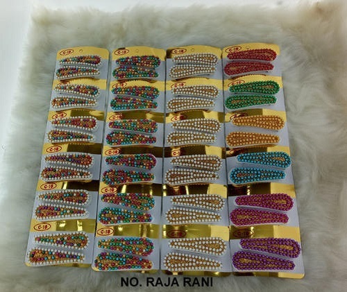 डेली और पार्टी वियर कस्टमाइज़ और लाइट वेट डिज़ाइनर एंटी करप्शन मेटल हेयर पिन एप्लीकेशन: हाउसहोल्ड