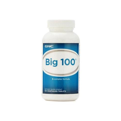 Gnc Big 100 Vitamin B-Complex Formula (100 Tablets)