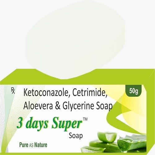 Ketoconazole Cetrimide Natural Aloe Vera Glycerine Soap For Dry Skin