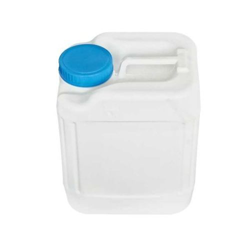 Light Weight White Color Plastic Container With High Density Polyethylene Material Hardness: Rigid