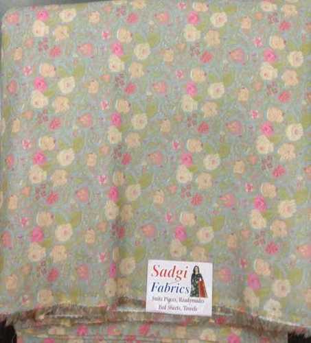 Lightweight Tear Resistance Easy To Sew Light Weight Cotton Floral Print Fabric