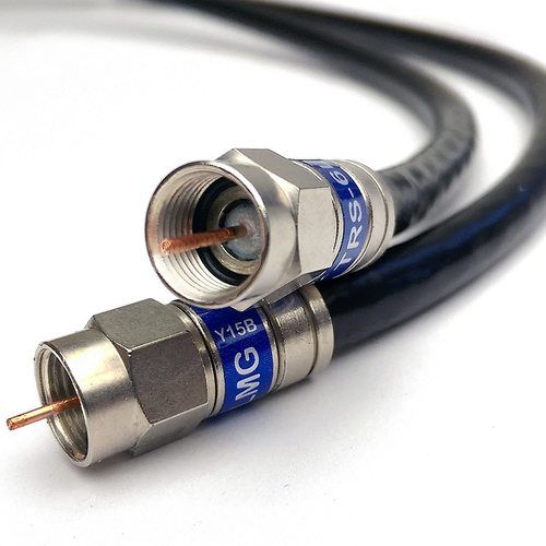 Multi Modern Design And Eco Friendly Quad Shield Solid Copper Cable With Perfect Finish