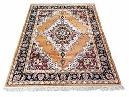 Modern Design And Rectangular Shape Handloom Carpets With Anti Skid Attributes