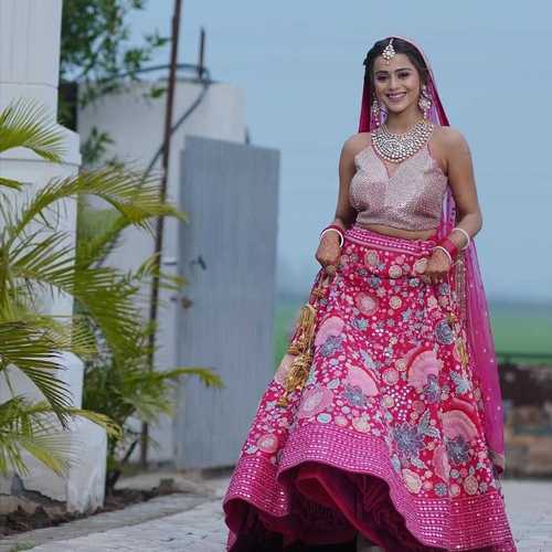 Semi Stitched Sequins Embroidery Work Lehenga Choli For Female Person Age Group: Adults