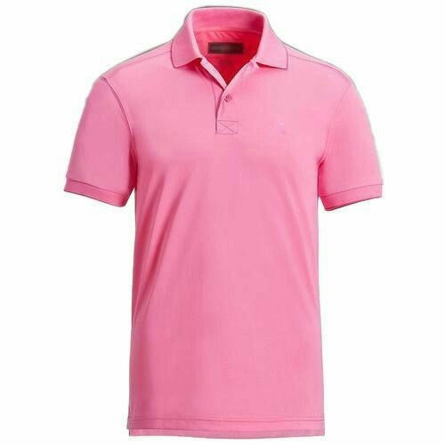 Shrink Resistant And Well Fitted Comfortable Mens Cotton Pink Polo Neck T Shirt Gender: Male