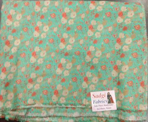 Smooth Texture Tear Resistance Light Weight Floral Printed Cotton Fabric