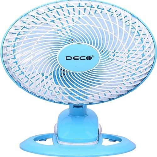 Wall Mounted 3 Blade Plastic Electric Table Fan With 50 Watts Power Blade Diameter: 5 Inch (In)