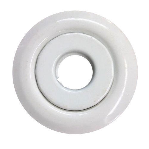 White Round Shape Stainless Steel Rosette Plate For Fire Sprinkler Heads