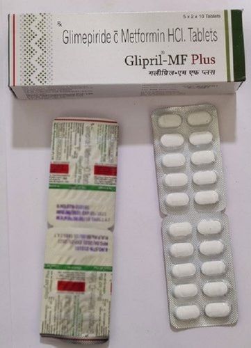  ग्लिम्पिराइड और मेटफोर्मिन एचसीएल टैबलेट 