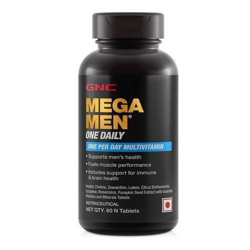 GNC Mega Men One Daily Multivitamin (60 Tablets)